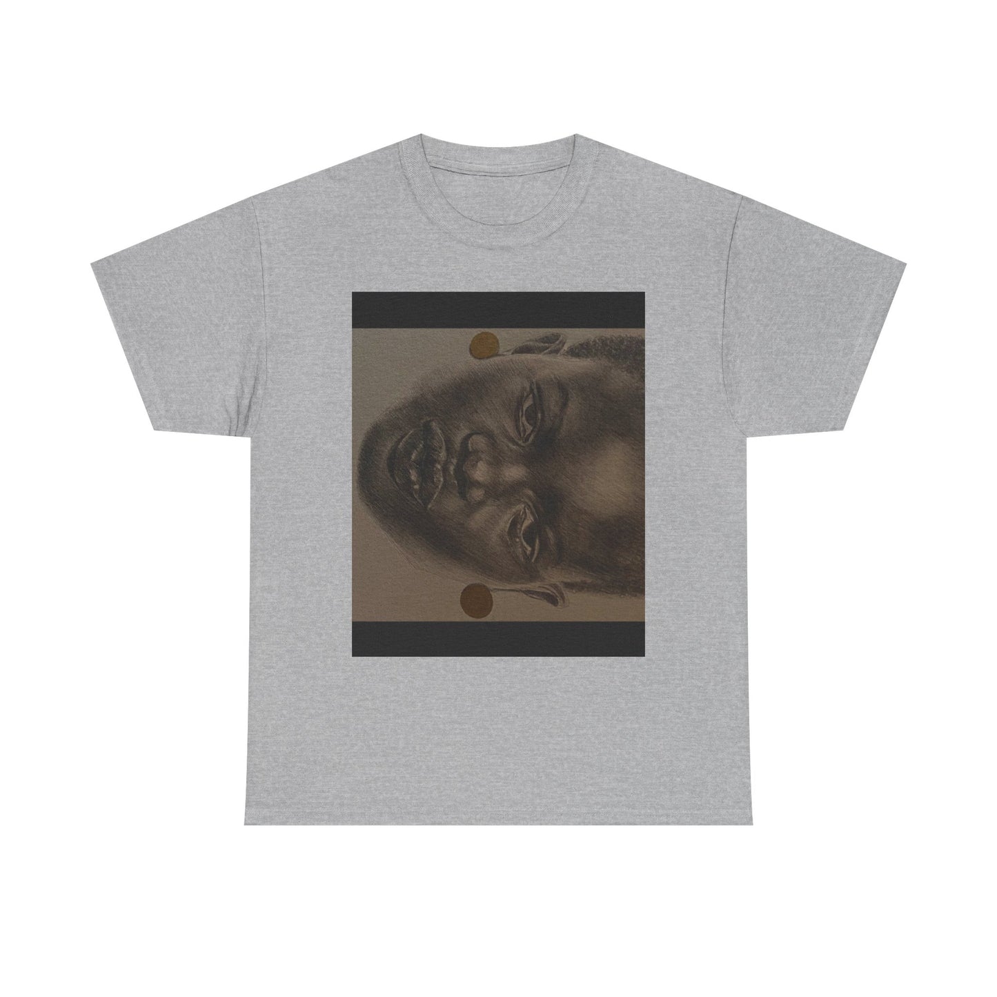 Artistic Unisex Cotton Tee - Unique Graphic T-Shirt for Art Lovers, Casual Wear, Gift, Everyday Style, Unique Design